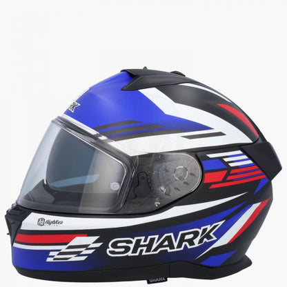 Casco Shark D-SKWAL 3 FIRSTLAP Mat Black Blue Red