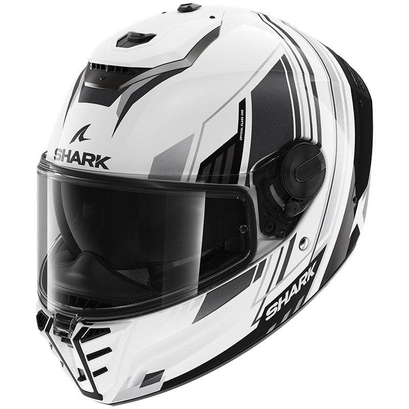 Casco SHARK Spartan RS BYRHON WHITE BLACK