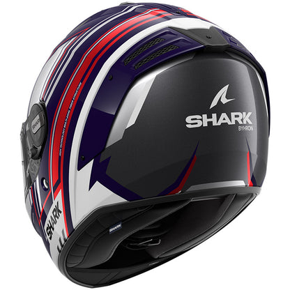 Casco SHARK Spartan RS BYRHON Blue White Chrom