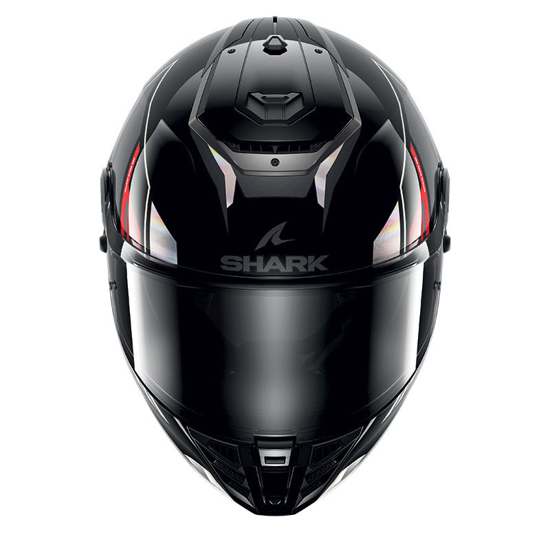 Casco SHARK Spartan RS BYRHON Black Iridescent Red